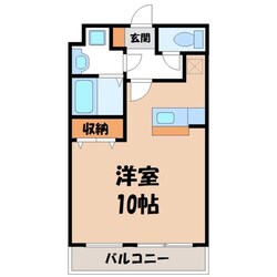 江曽島駅 徒歩3分 1階の物件間取画像